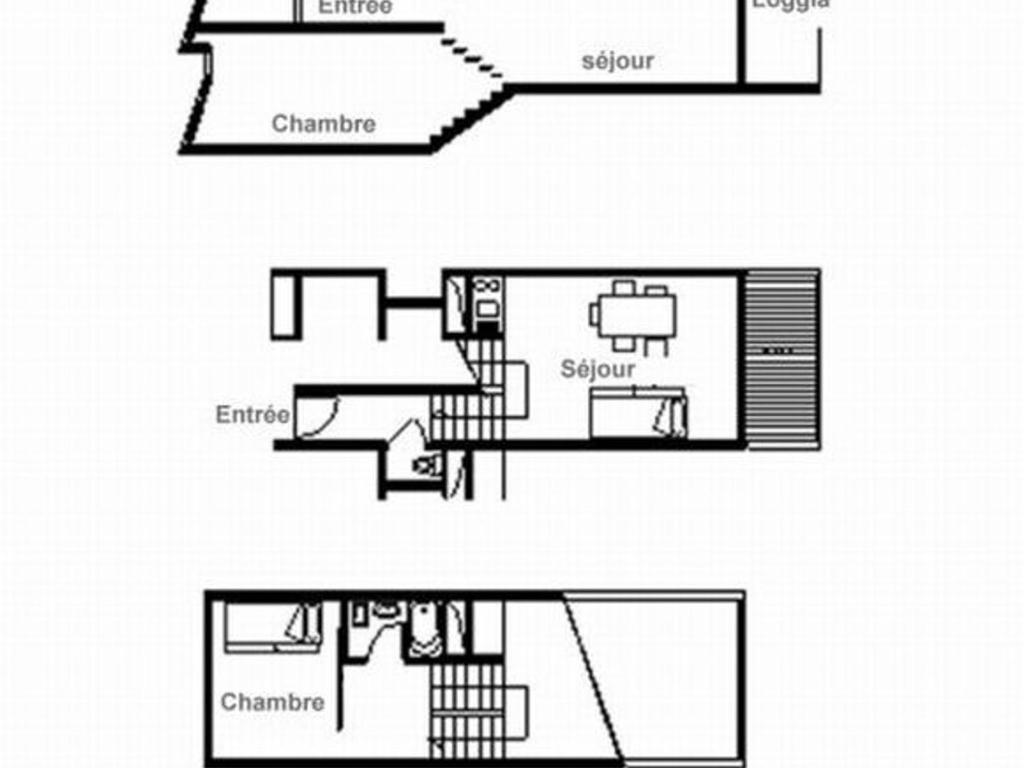 Appartement Duplex Lumineux au Pied des Pistes, Balcon - FR-1-344-1075 - 5
