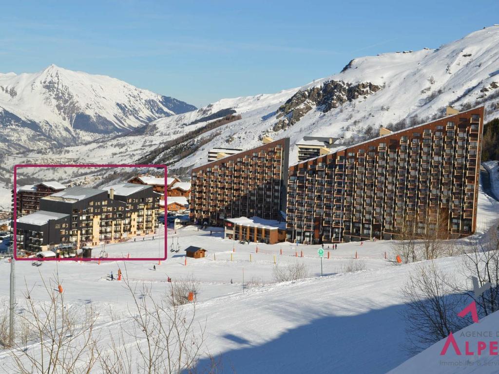 Studio rénové style montagne pour 4 pers aux Menuires, balcon est, accès direct pistes - FR-1-452-22 - 4
