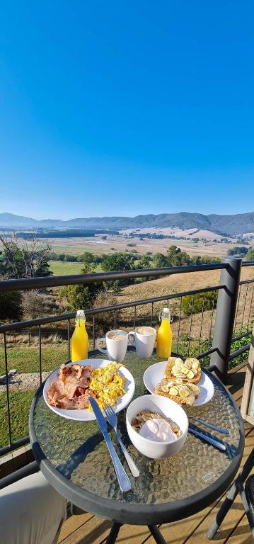 View, Rosewhite House in Myrtleford