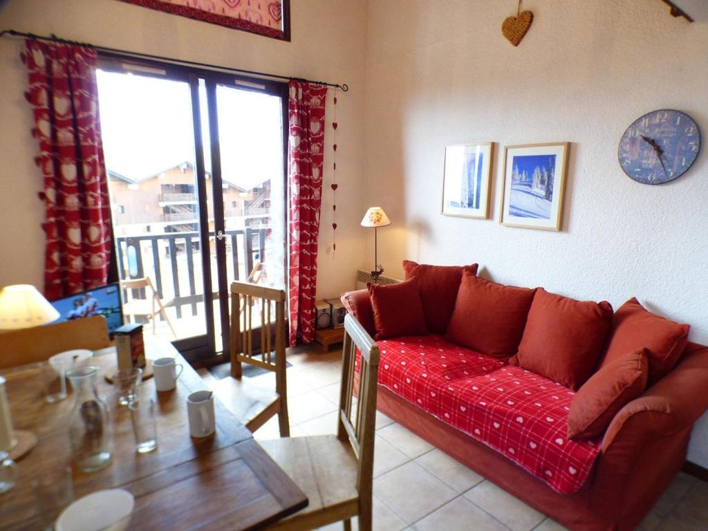 Studio mezzanine Les Saisies, 4 pers, centre station - 2