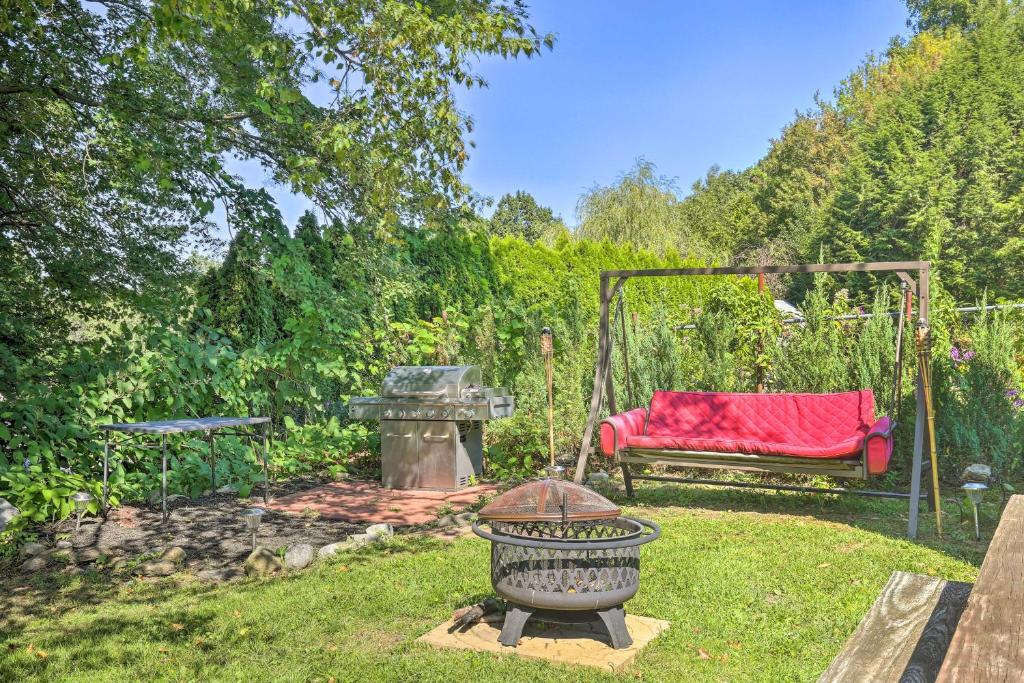 Waterbury Home Playground and Porch Swing