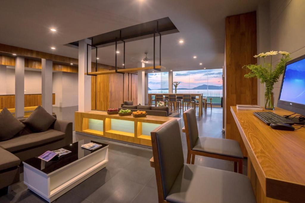 Lobby, X10 Seaview Suites at Panwa Beach in Phuket