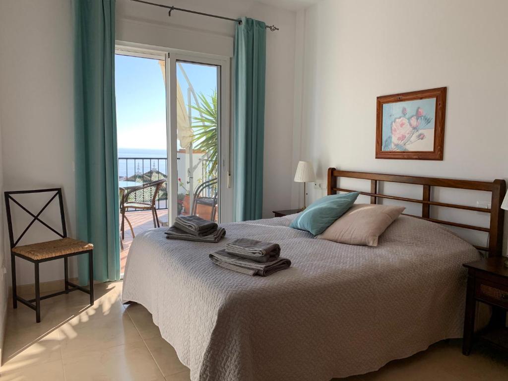 Playa Burriana, Stor terass, havsutsikt, pool - 3
