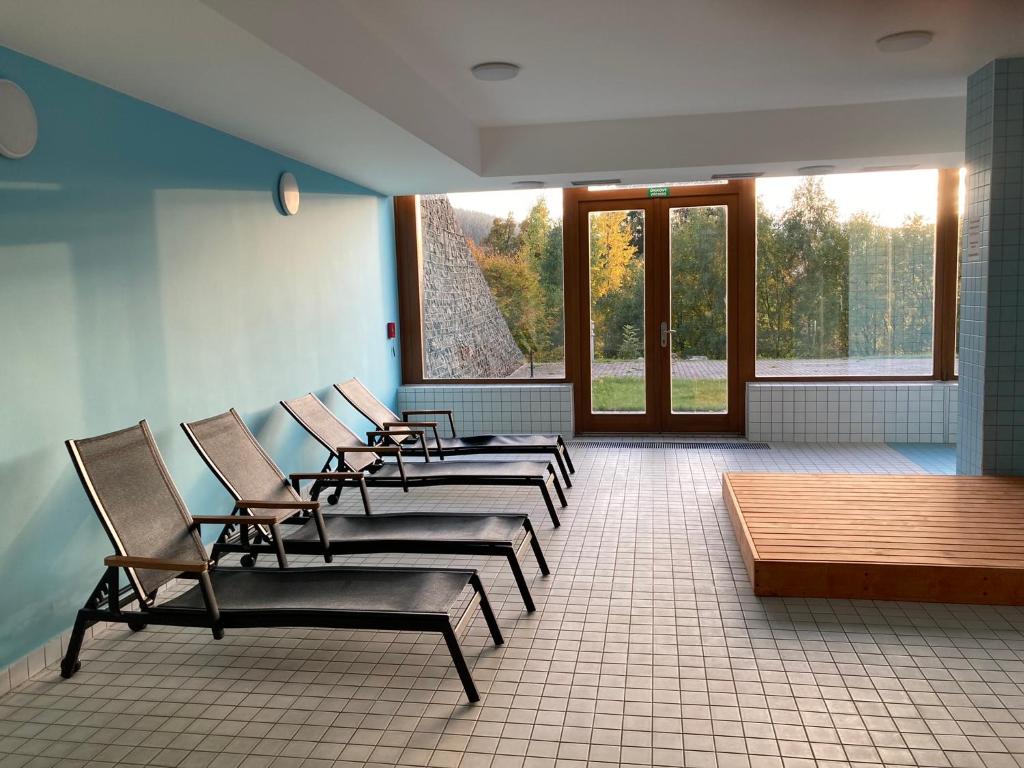 Swimming pool, Studio Apartment Michael in Spindleruv Mlyn