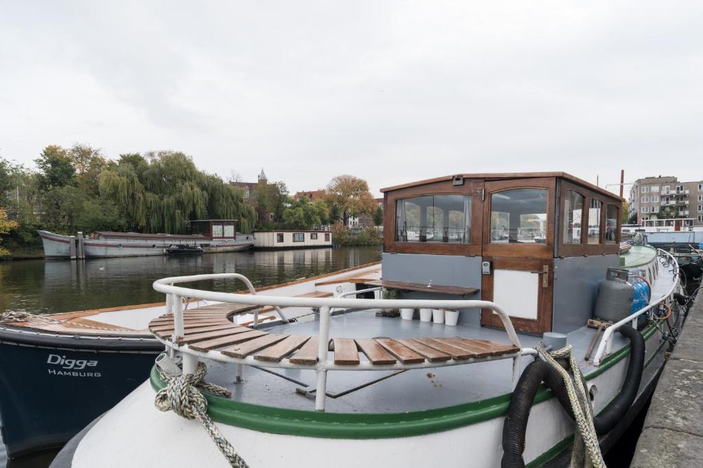 Luxury Historic Boat Amsterdam photo