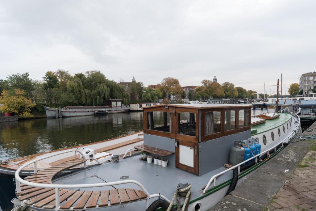 Luxury Historic Boat Amsterdam photo