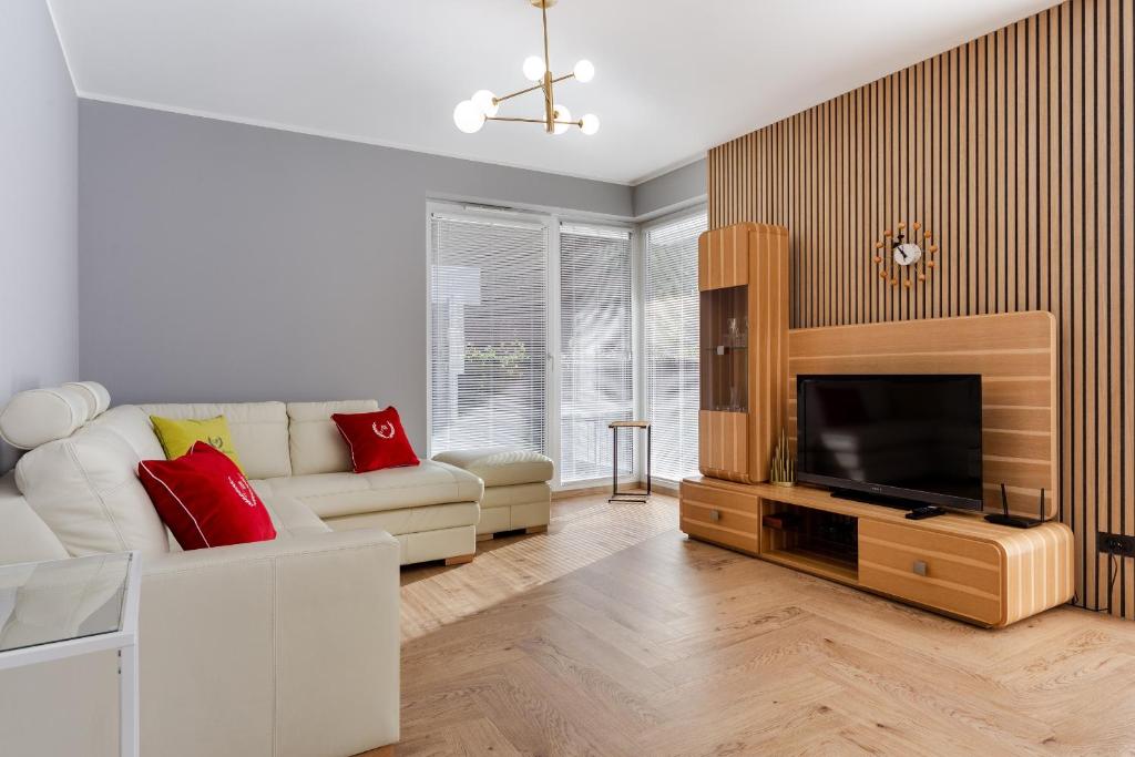 Apartamenty Gdansk EU - Angielska Grobla OLD TOWN Gdańsk Apartament - z 2 sypialniami - Stylowy, Gdaňsk