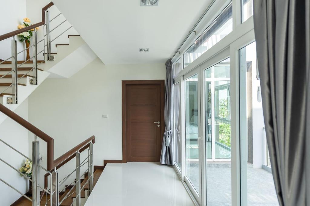 Luxury villa with private pool at hua hin photo