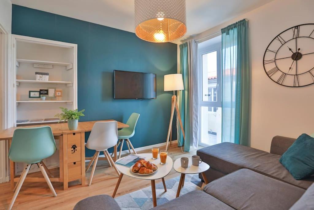 Le Scandinave 3 étoiles T2 lumineux hypercentre la plage à 2 pas ! - 2
