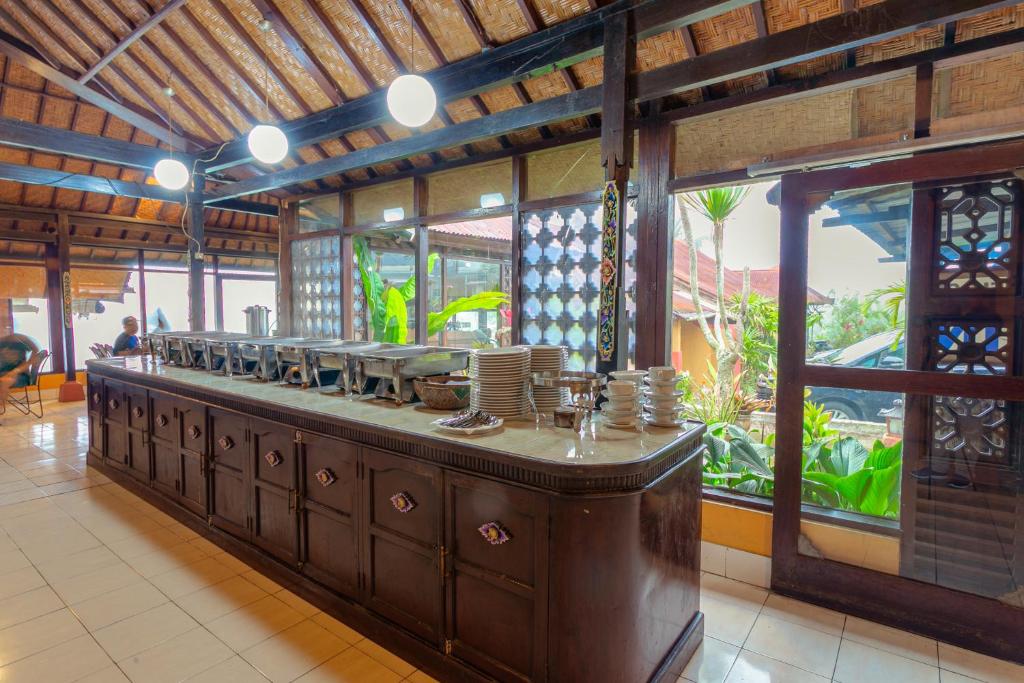 Restaurant, Pacung Indah Hotel in Bali
