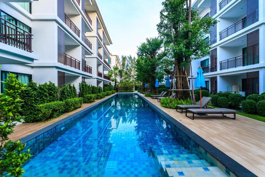 Direct pool access apartment at The Title by Lofty, Rawai Beach