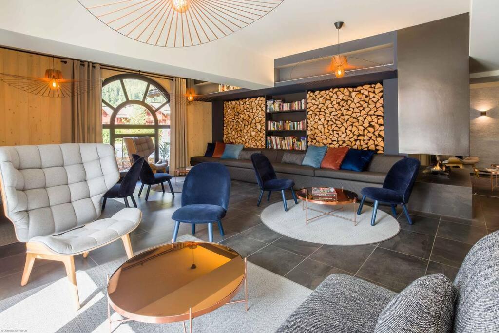 Modern 2BR 5* pool gym spa garage Mont-Blanc view - 5