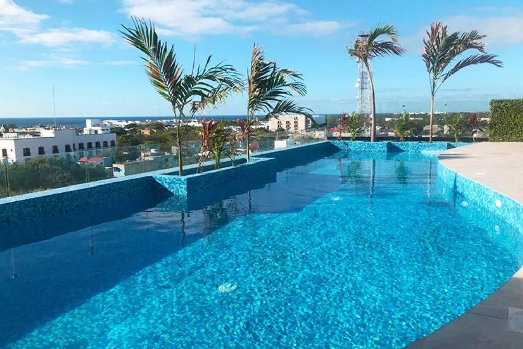 Playa del Carmen Downtown Studio with Rooftop Pool - Walk to 5th Ave & the Beach - 5