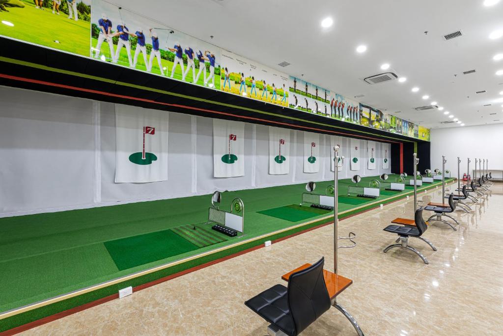 Golfplatz vor Ort