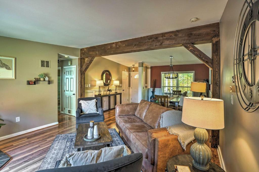Catskills Home with Yard and Media Room, Near Skiing