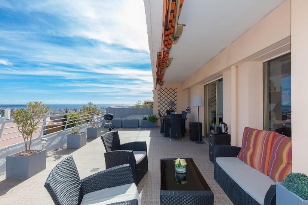 Studio vue mer panoramique sur la baie de Cannes - 2