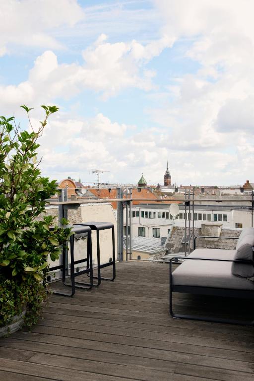 Balcony/terrace, Hotel Danmark in Copenhagen