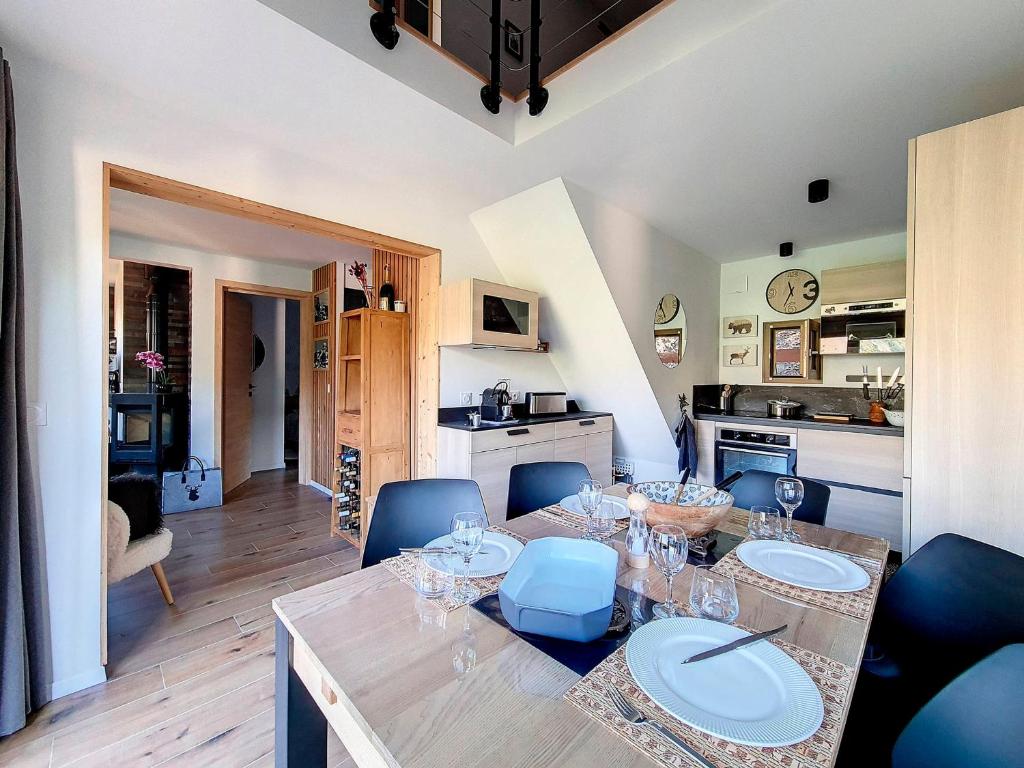 Chalet rénové 6 pers, terrasse, proche téléski, WIFI - FR-1-344-1137 - 4