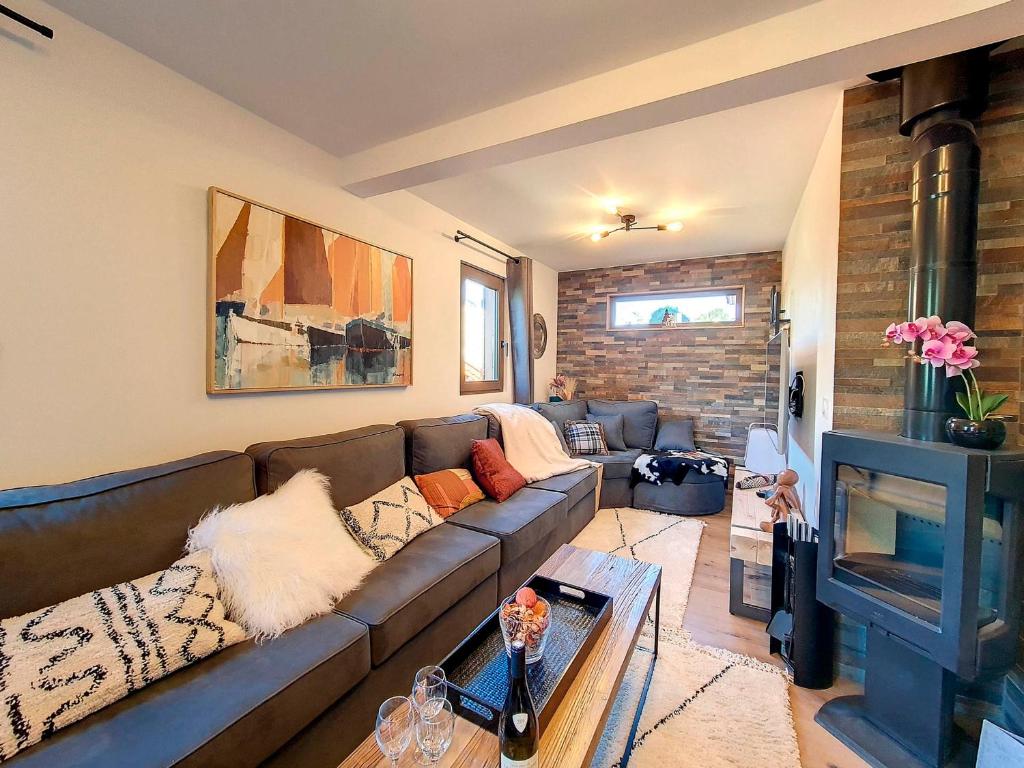 Chalet rénové 6 pers, terrasse, proche téléski, WIFI - FR-1-344-1137 - 5