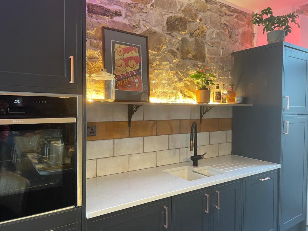 Kitchen, Fistral Court in Newquay
