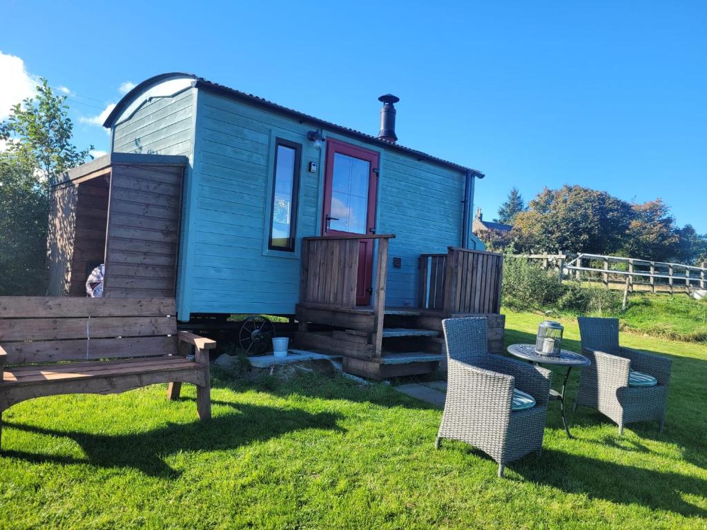 The Shepherds Hut at Forestview Farm