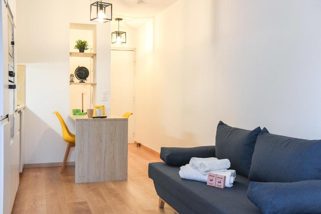 Le David - Studio avec balcon a 100m des plages photo