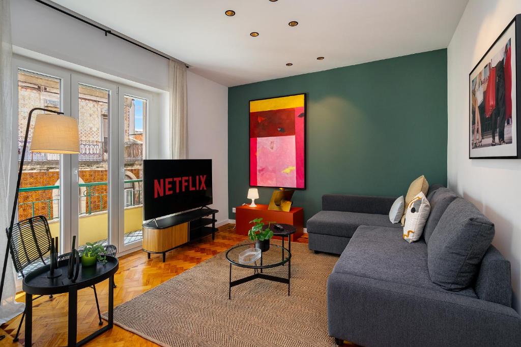 WHome Prime Location w AC 3-Bed Duplex Perfect for Families ONLY, Lisbonne