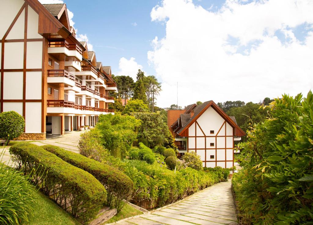 Exterior view, Apartamento para temporada no Alto do Capivari in Campos Do Jordao