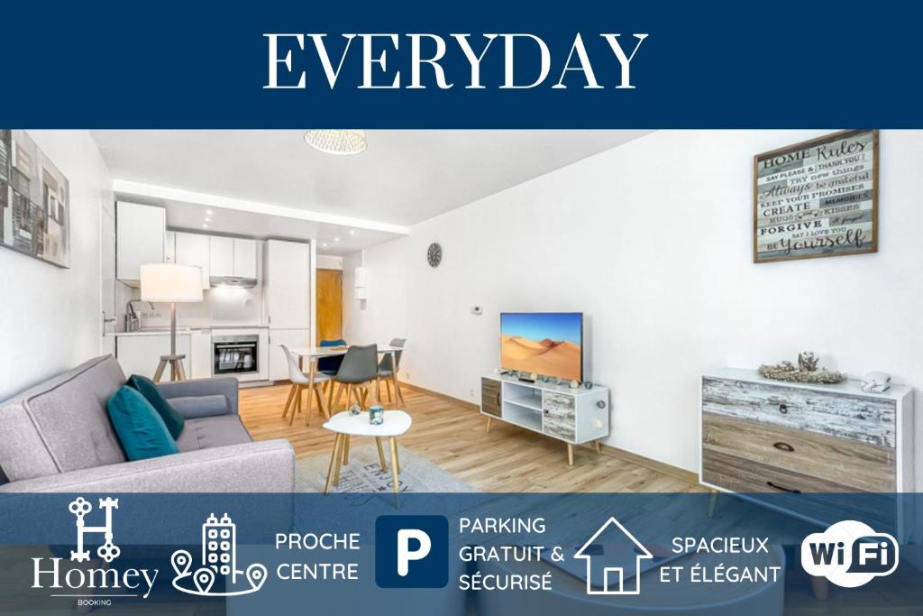 HOMEY EVERYDAY - New / Free Parking
