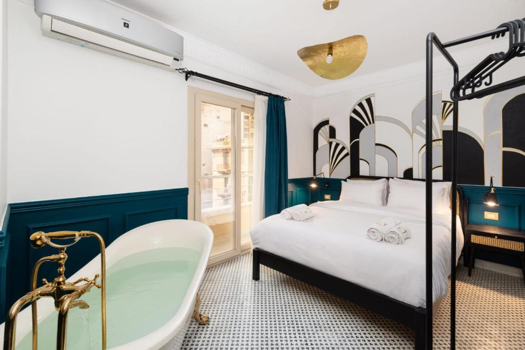 The Neat Nostalgic 1BDR Studio Cairo's Downtown 20B, Káhira