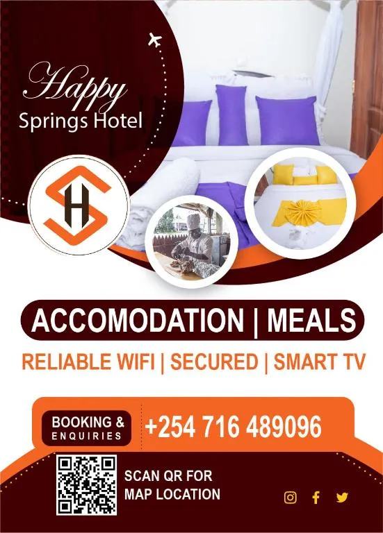 Happy Springs Hotel & Accomodation, hotel in Kericho