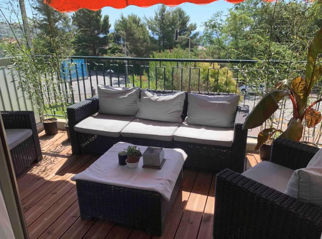Beautiful apt - 10mn walk from beach - 1