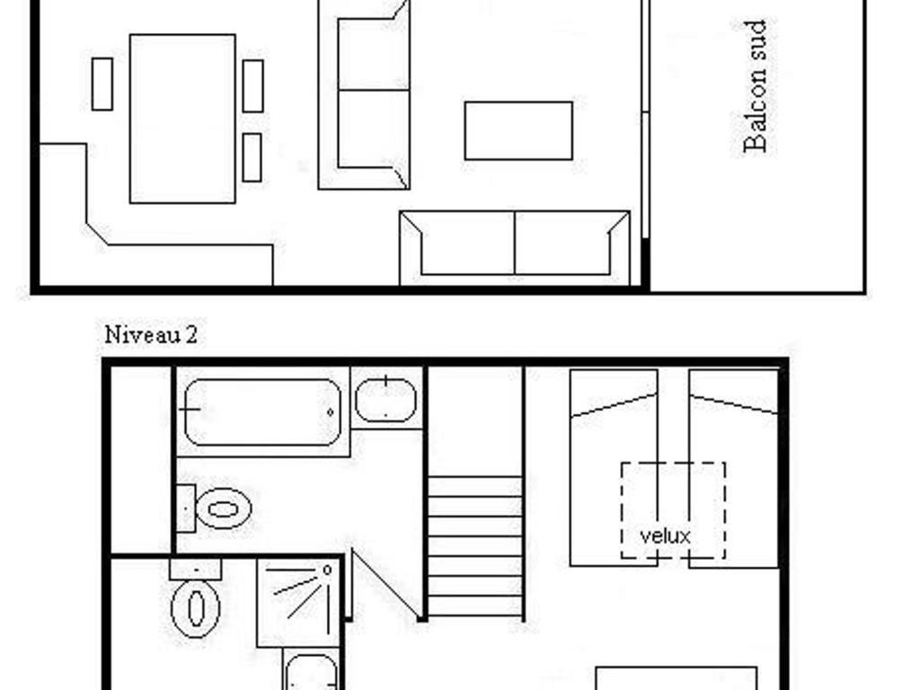 Confort et commodités à Méribel Village, 3 chambres, balcon sud, parking couvert, à 150m des remontées - 3