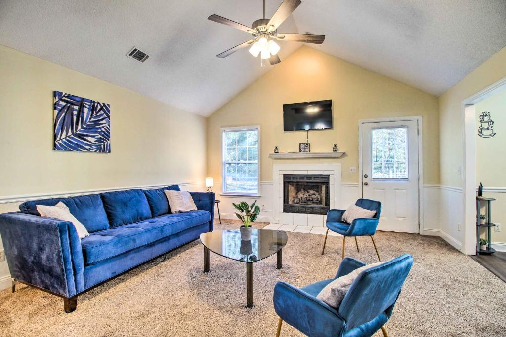 Bright Hinesville Home with Yard Pet Friendly!