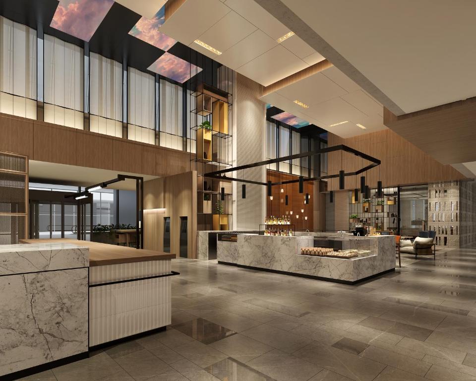 [Hyatt Place Hangzhou International Airport의 편안한 소파베드 객실 이미지]