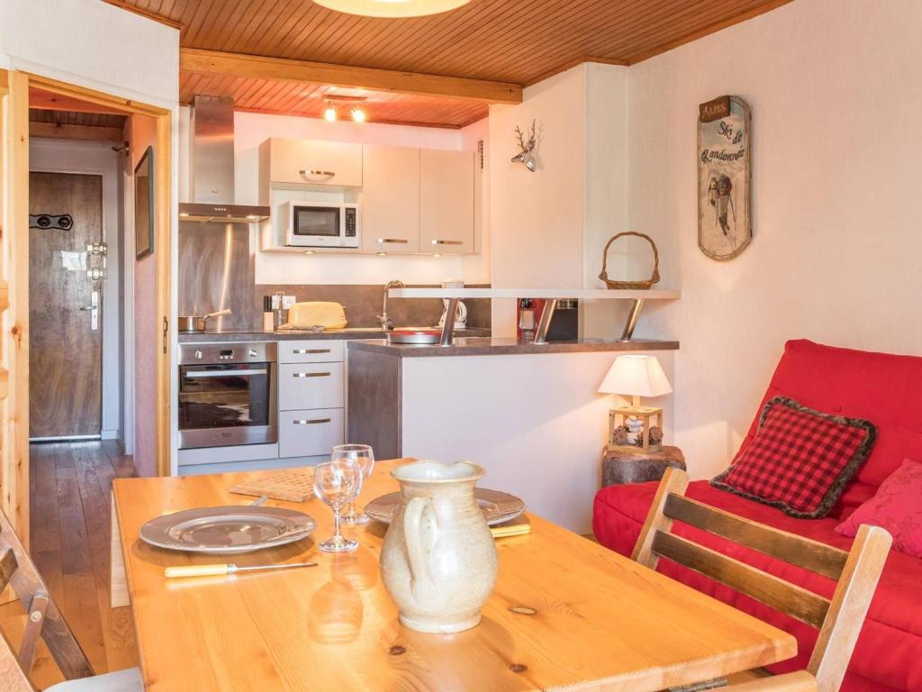 Studio rénové près des pistes, parking, cuisine équipée - 2