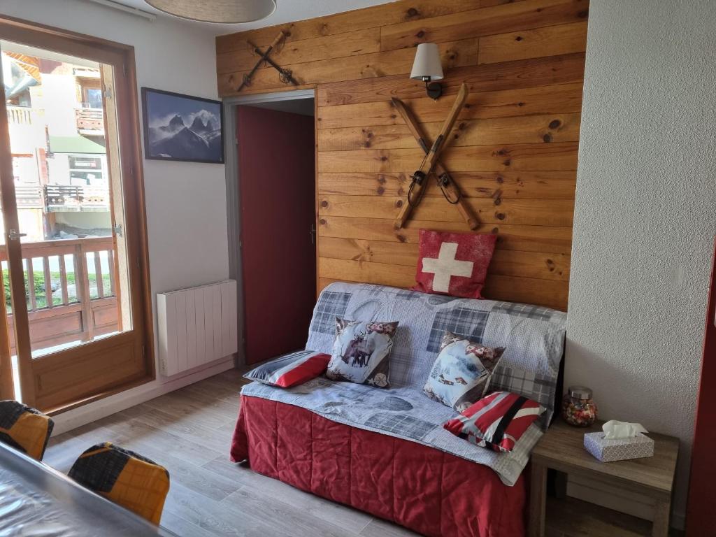 Agréable appartement de 6 pers au pieds des pistes ,wifi gratuit à Saint-Sorlin-d'Arves labelise 3 étoiles au gîte de France - 5