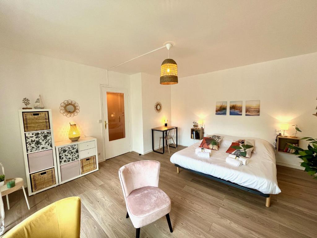 Nihal, Studio proche Zenith avec parking et balcon - 5