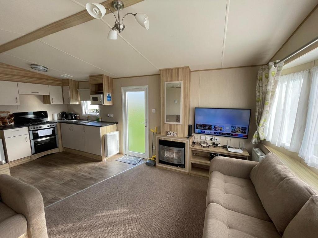 Holiday park caravan Fluffy in Harts Holiday Park, Leysdown-on-Sea