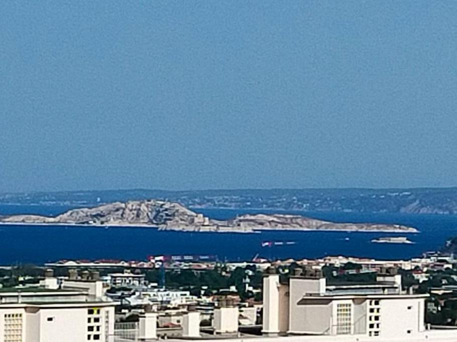 T 2 calanques vue panoramique, à 10 mn des facs de Luminy - 2