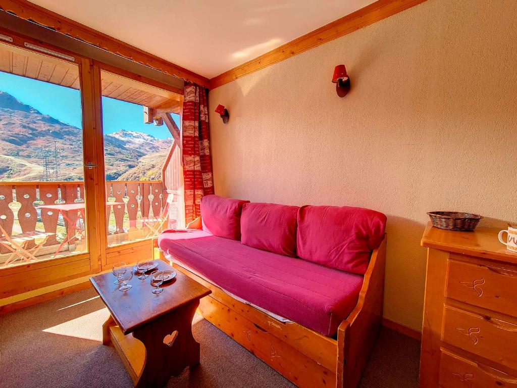 Appartement skis aux pieds, 4 personnes, balcon sud - FR-1-344-854 - 3