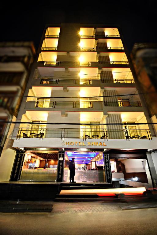 Exterior view, Hotel Simal in Kathmandu