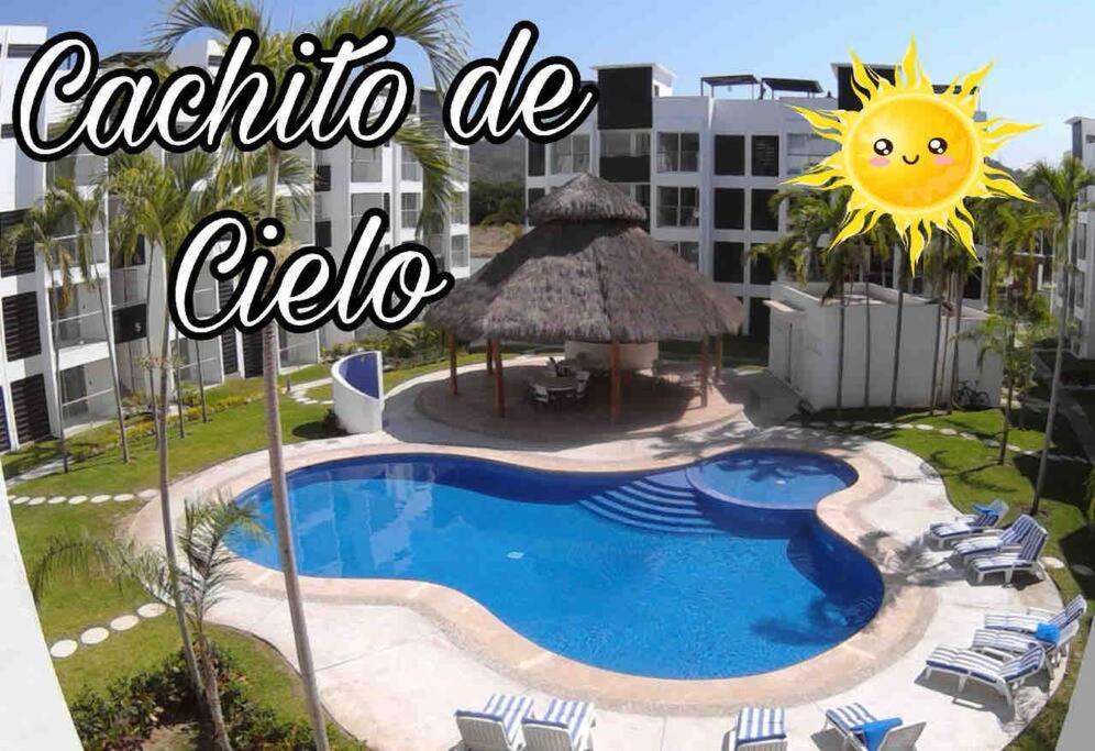 CACHITO DE CIELO, Departamento de lujo 2 habitaciones y alberca, Manzanillo