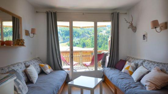 2 pièces avec terrasse et vue sur les pistes - 1