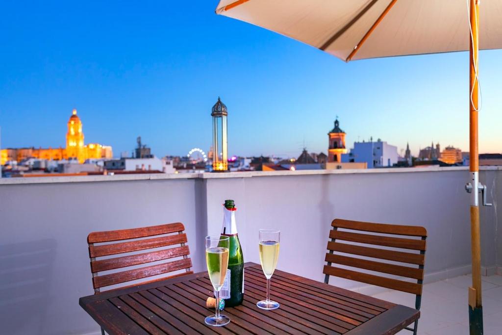 -MalagaSunApts-Private Terrace Penthouse, Malaga