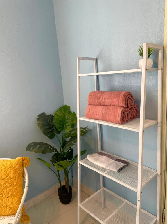 House of blue, cozy & minimalist photo