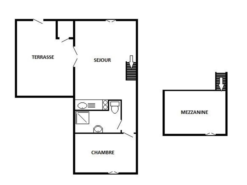 Villa T2 avec mezzanine, terrasse, parking privé, proche commerces et plage, calme, 6 couchages - FR-1-81-91 - 5