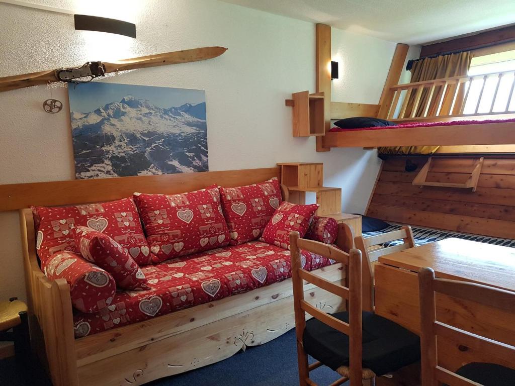 Studio 3 personnes, Arc 1600, accès direct aux pistes avec WiFi - FR-1-411-490 - 4