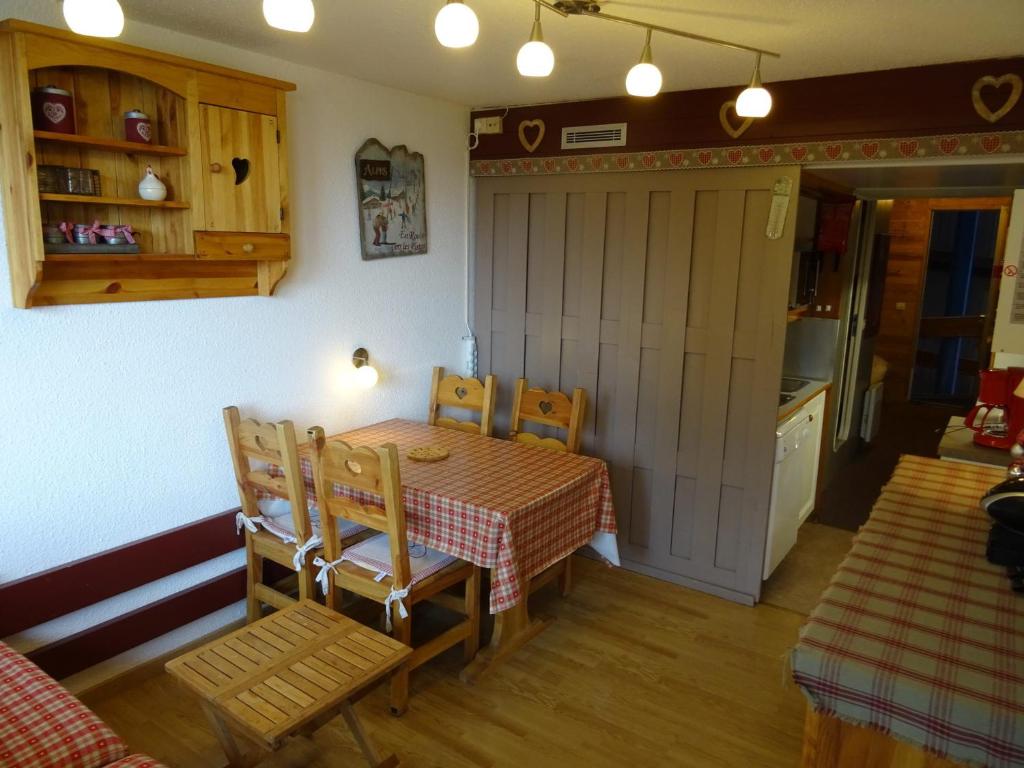 Studio cosy 4 pers, skis aux pieds, Arc 1800 - FR-1-411-65 - 2