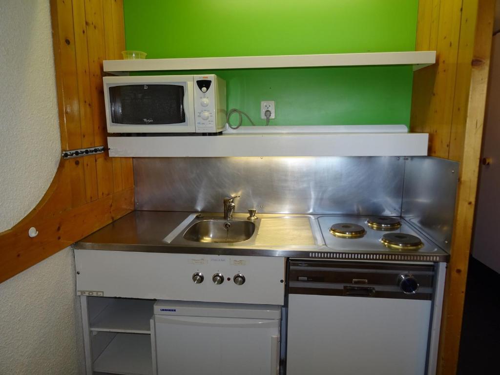Studio charmant avec balcon et animaux admis à Arc 1800 - FR-1-411-284 - 2
